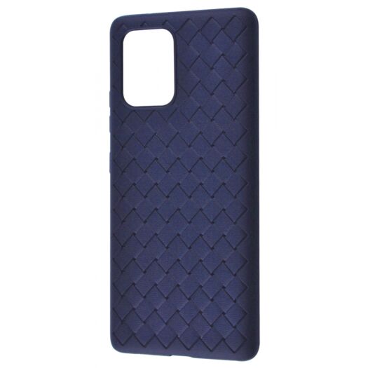 Чехол Weaving Case Samsung A02s/A03s/M02s (A025/A037/M025) Dark Blue 14071