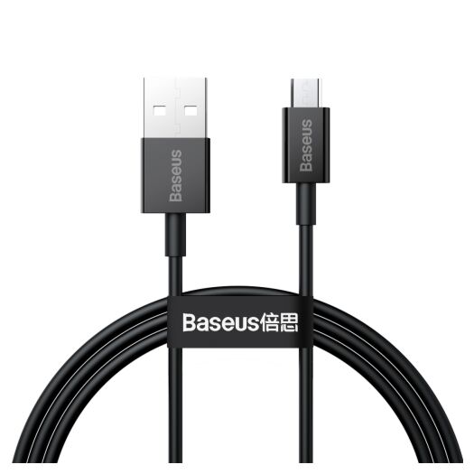 Кабель Baseus Superior Series Fast Charging Data Cable USB to Micro 2A 1m Black (CAMYS-01) 14404