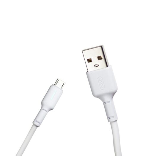 Кабель XO NB112 3A fast charging usb cable micro White 14557