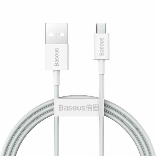 Кабель Baseus Superior Series Fast Charging Data Cable USB to Micro 2A 1m White 14789