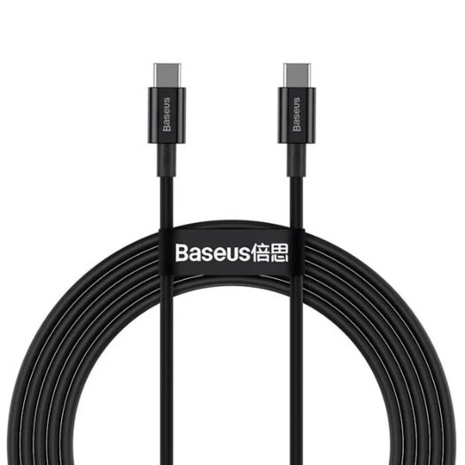 Кабель Baseus Superior Series Fast Charging Data Cable Type-C to Type-C 100W 1m Black 14836