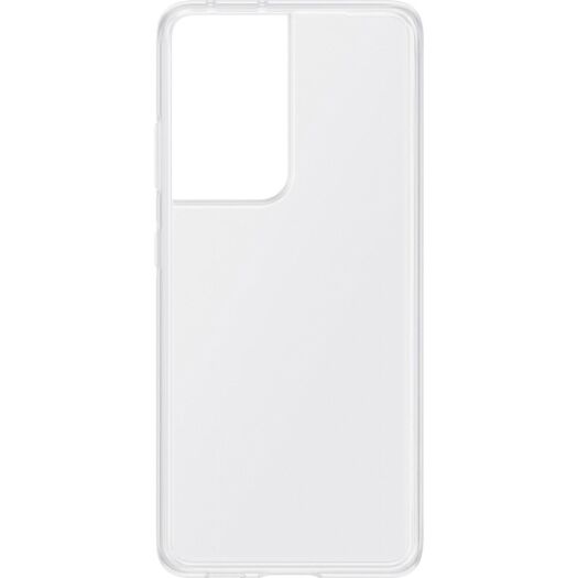 Чехол Silicone Case WS Samsung S21 Ultra (G998) Прозрачный 15285