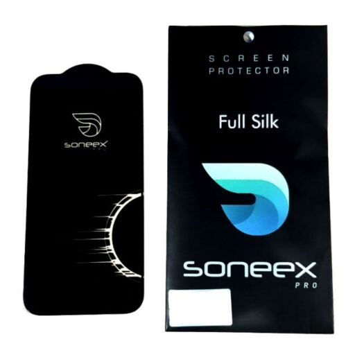 Захисне скло Soneex Full Silk Pro iPhone X / XS / 11 Pro Black 15287