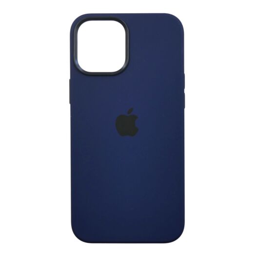 Чохол Silicone Case with MagSafe & SplashScreen iPhone 12 Pro Max Deep Navy 15424