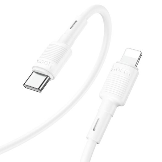 Кабель Hoco X83 iP Victory PD charging data cable White 15663