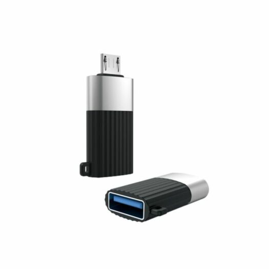 Адаптер XO NB149-G  USB2.0 TO MICRO connector Black 16594