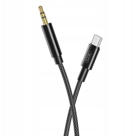 Кабель XO NB-R211B TYPE-C to 3.5mm cable Black 16608