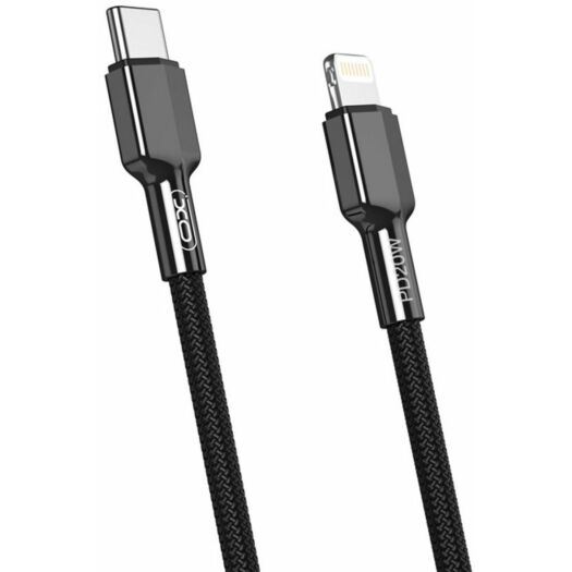 Кабель XO NB183A  20W PD Charger Cable Lightning  To TYPE-C 1M Black 16626