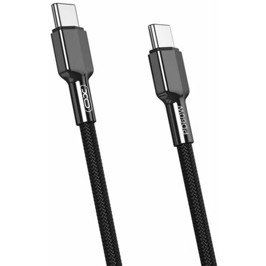 Кабель XO NB183B  60W PD Charger Cable Type-c To TYPE-C 1M Black 16627