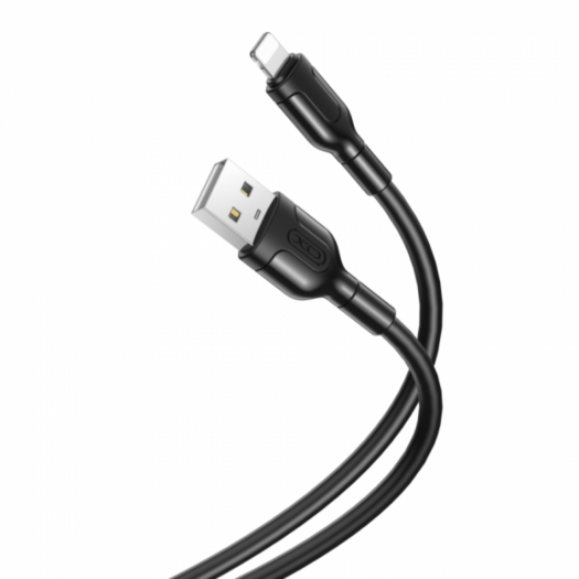 Кабель XO NB212 2.1A USB cable for Lightning Black 16635