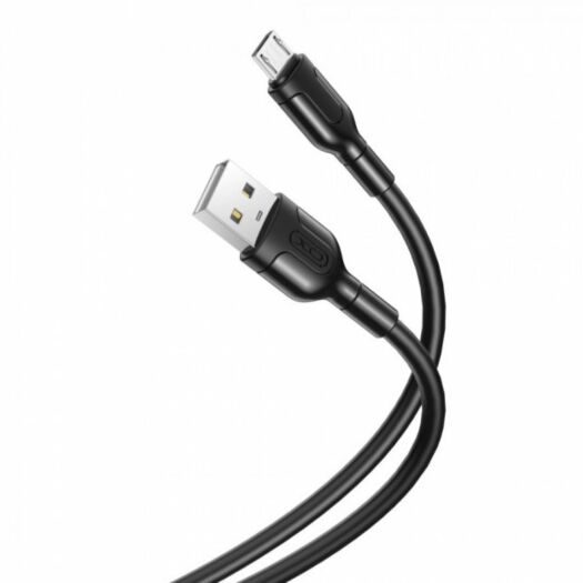 Кабель XO NB212 2.1A USB cable for Micro Black 16637