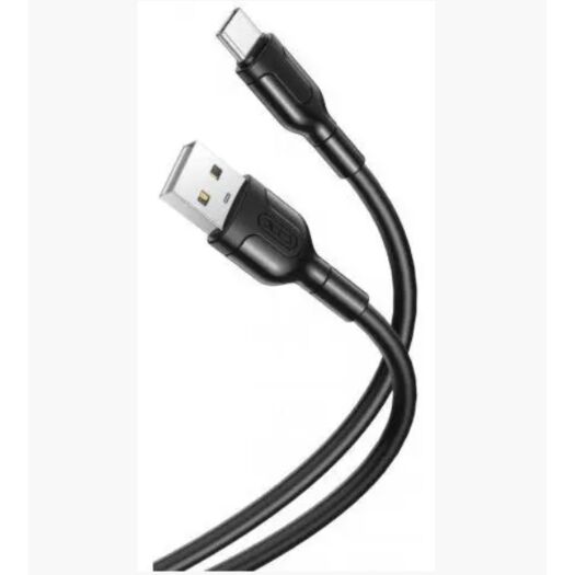 Кабель XO NB212 2.1A USB cable for Type-c Black 16639