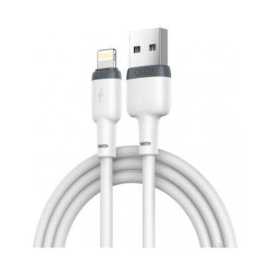 Кабель XO NB208 Liquid Silicone Data Lightning Cable White 16648