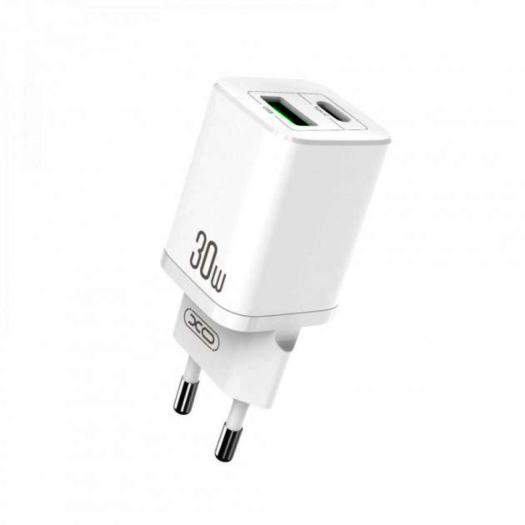 МЗП XO HN238A PD 30W mini quick charger White 16681