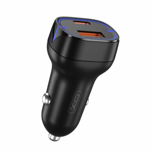 АЗП XO CC37 PD QC3.0 20W Car charger Black 16731