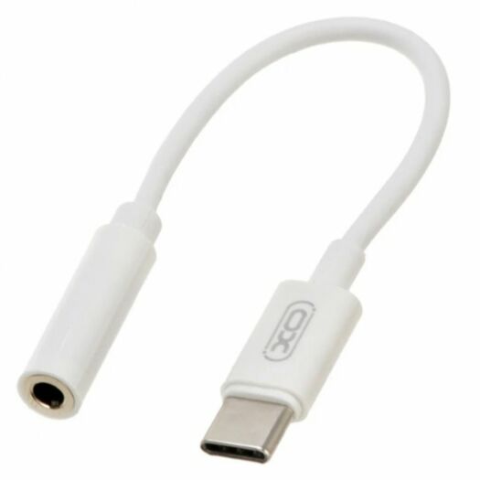 Кабель XO NB-R161 audio adapter Type-c to 3.5mm White 16762