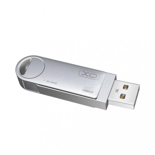 Флеш-накопичувач XO DK02 USB3.0 rotating Flash Disk16 GB Silver 16768