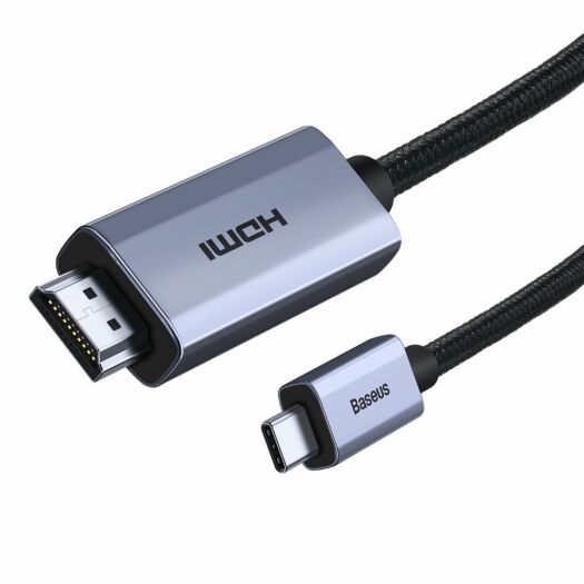 Кабель Baseus High Definition Series Graphene Type-C to HDMI 4K Adapter Cable 3m Black 17045