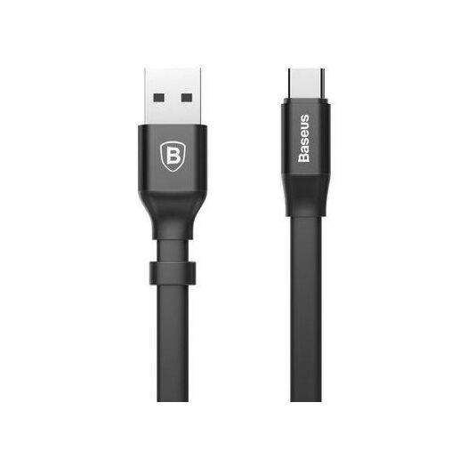 Кабель Baseus Nimble Portable Cable USB to Type-C 0.23m Black 17070