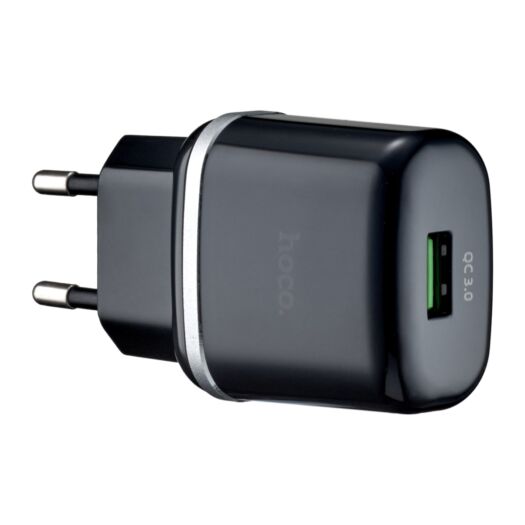 МЗП Hoco N3 Special single port QC3.0 charger ( EU ) Black 17311