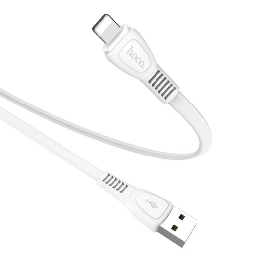 Кабель Hoco X40 Noah charging data cable for Lightning White 17681