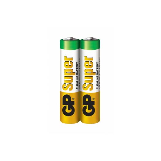 Батарейки GP SUPER ALKALINE 24A-U4 Лужні LR03, AAA 2 шт. 17982