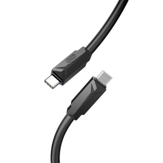 Кабель XO NBQ233B Type-c to TYPE-C 60W Data Cable Black 18209