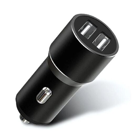 АЗУ XO CC30 Metal car charger Black 18556