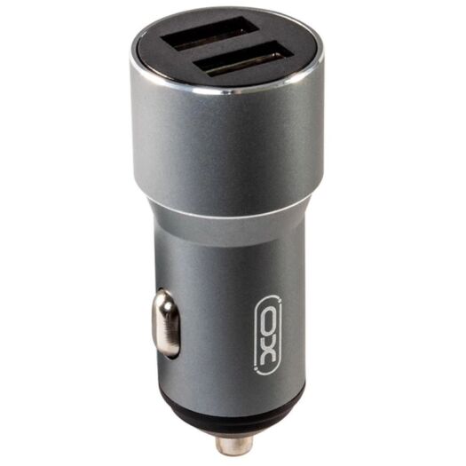 АЗП XO CC30 Metal car charger Gray 18557