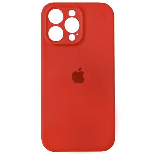 Чехол Silicone Case Square Protected Camera iPhone 13 Pro Red (11) 18837