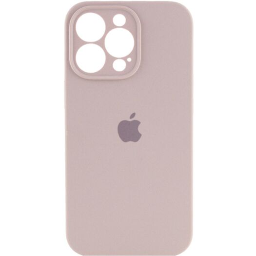 Чохол Silicone Case Square Protected Camera iPhone 13 Pro Pink Sand (15) 18839