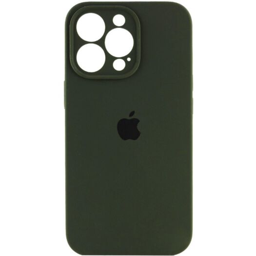 Чохол Silicone Case Square Protected Camera iPhone 13 Pro Pine Green (31) 18842