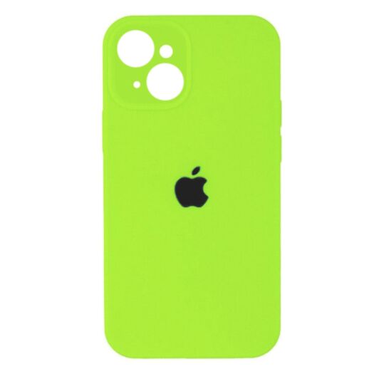 Чохол Silicone Case Square Protected Camera iPhone 14 Green (24) 18867