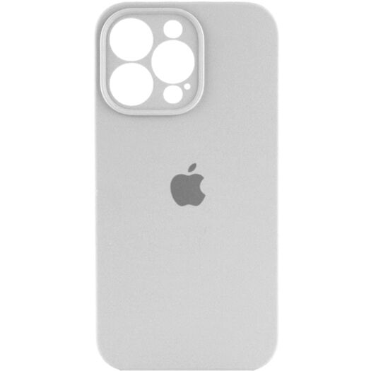 Чехол Silicone Case Square Protected Camera iPhone 14 Pro White (8) 18874
