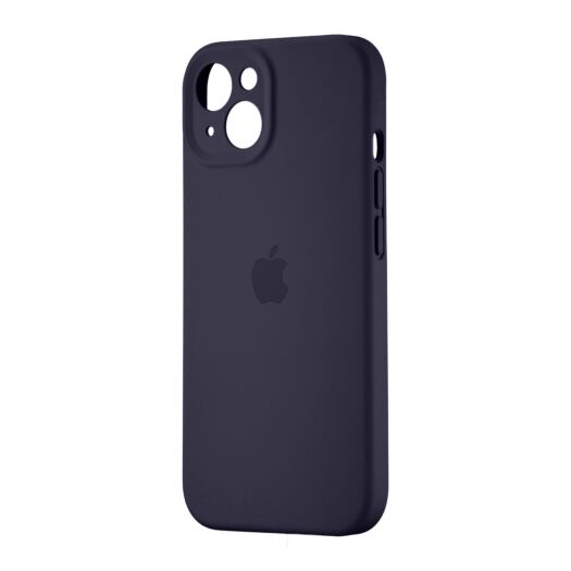 Чехол Gel Silicone Case Apple Protected Camera iPhone 13 Dark Purple (13) 18920