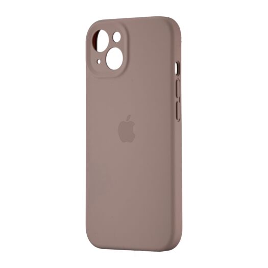 Чехол Gel Silicone Case Apple Protected Camera iPhone 13 Light Brown (15) 18921