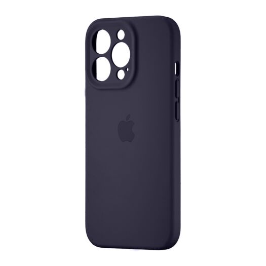 Чохол Gel Silicone Case Apple Protected Camera iPhone 13 Pro Dark Purple (13) 18927