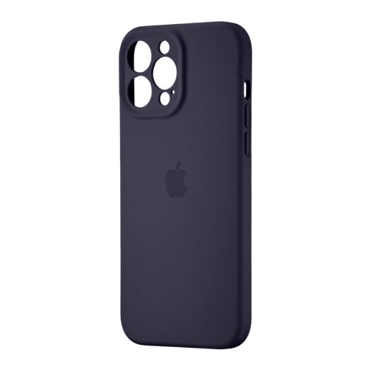 Чехол Gel Silicone Case Apple Protected Camera iPhone 13 Pro Max Dark Purple (13) 18934