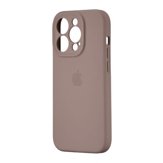 Чохол Gel Silicone Case Apple Protected Camera iPhone 14 Pro Light Brown (15) 18949