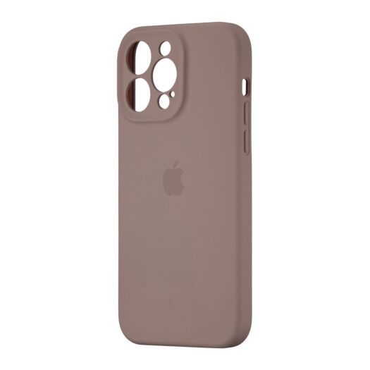 Чехол Gel Silicone Case Apple Protected Camera iPhone 14 Pro Max Light Brown (15) 18956