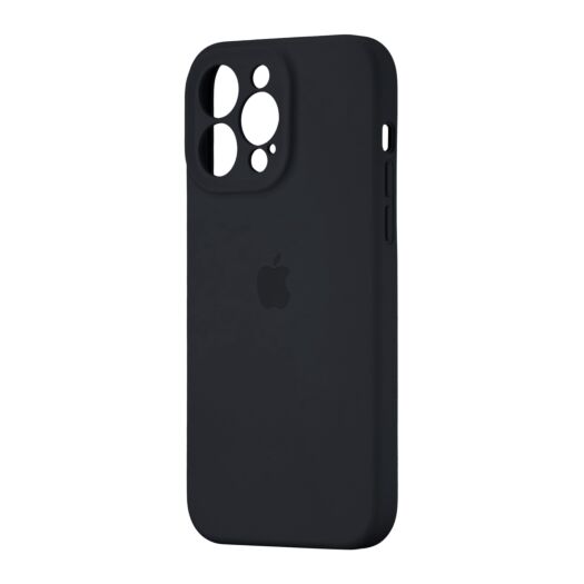 Чохол Gel Silicone Case Apple Protected Camera iPhone 14 Pro Max Graphite Black (16) 18957