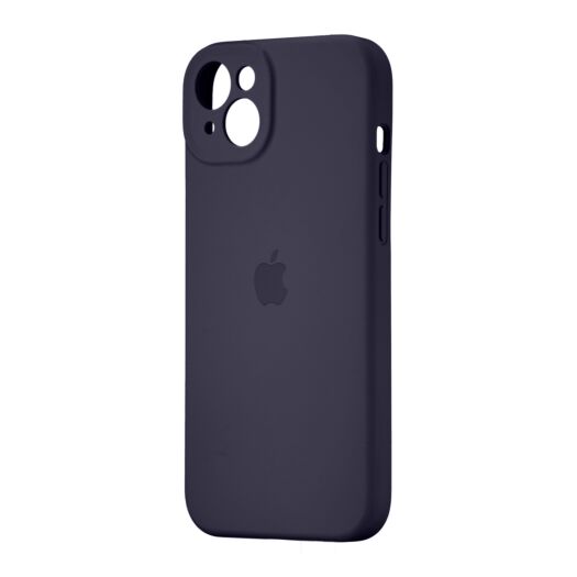 Чохол Gel Silicone Case Apple Protected Camera iPhone 14 Plus Dark Purple (13) 18962