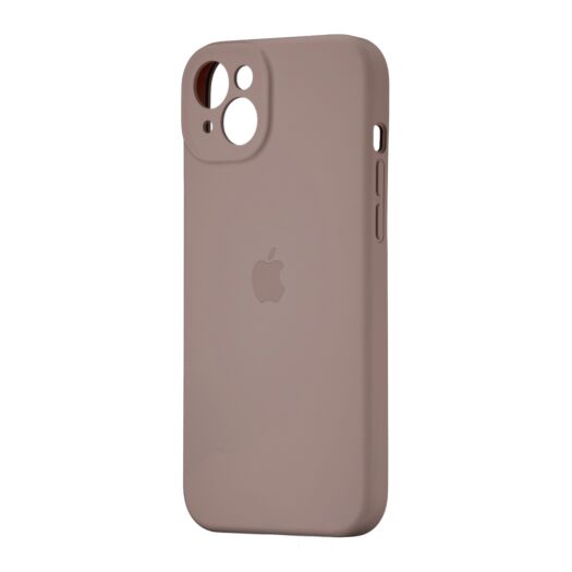 Чехол Gel Silicone Case Apple Protected Camera iPhone 14 Plus Light Brown (15) 18963