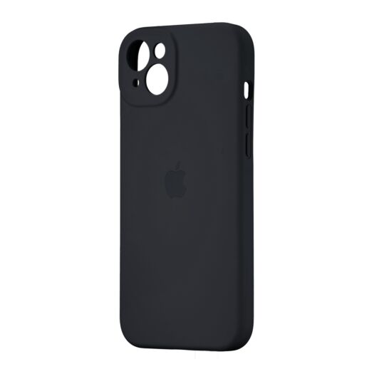 Чохол Gel Silicone Case Apple Protected Camera iPhone 14 Plus Graphite Black (16) 18964