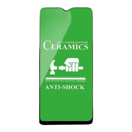 Защитное стекло Ceramic Samsung A34 (A346) Black 18980