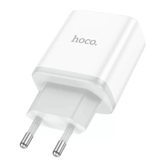 МЗП Hoco C104A Stage single port PD20W charger ( EU ) White 19012