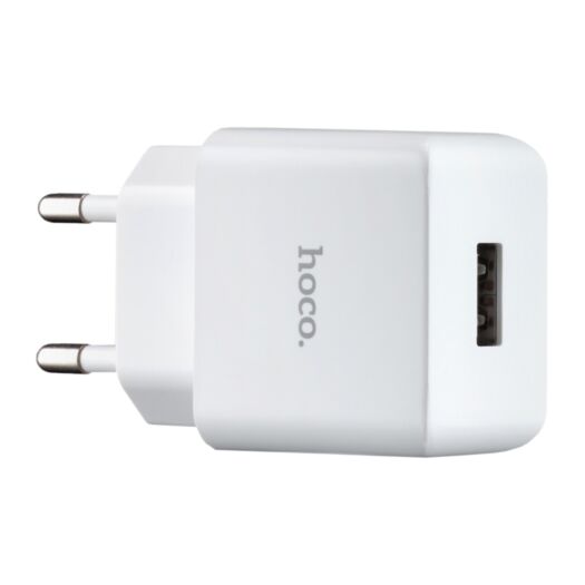СЗУ Hoco C106A Leisure single port charger (EU) White 19013
