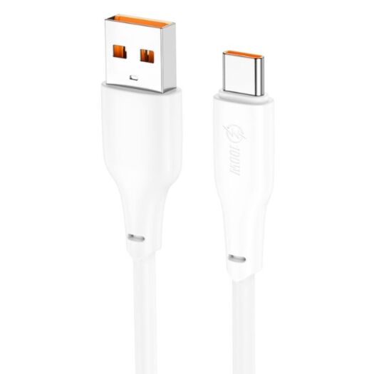 Кабель Hoco X93 Force 100W fast charging data cable Type-C 1M White 19044