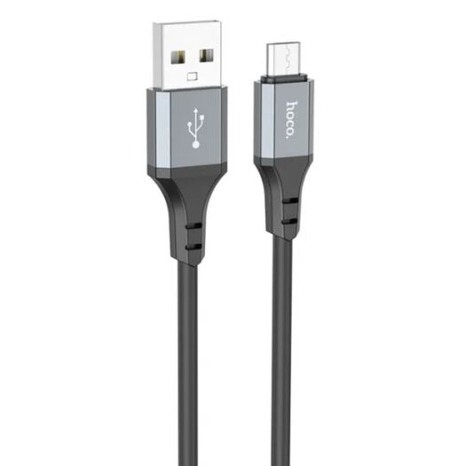 Кабель Hoco X92 Honest silicone charging data cable for Micro (L-3M) Black 19491