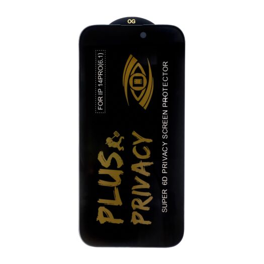 Захисне скло Privacy Glass Iphone 14 Pro Black 19594